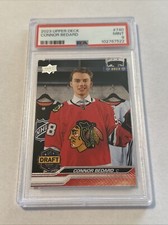 2023-24 Upper Deck Extended Series 1st Round Draft #740 Connor Bedard PSA 9 Mint
