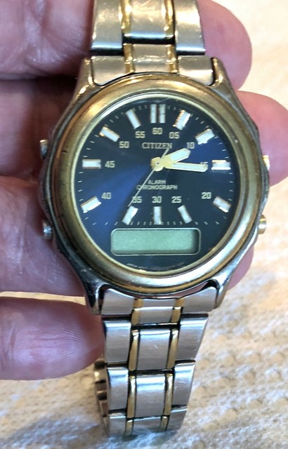 citizen quartz alarm chronograph