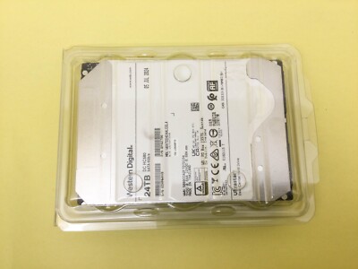 WD Ultrastar DC HC580 24TB 7.2K SATA 6Gb/s 512MB 3.5'' HDD WUH722424ALE6L4 New