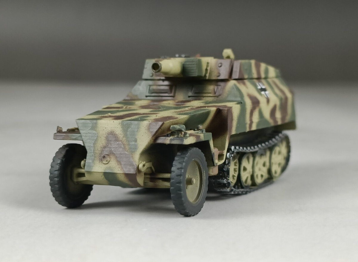 Lot De 2 Maquettes Militaires ESCI SD.KFZ 250/3 1/72 - Vintage - Boîtes Ouvertes - Non Monté