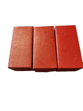 3 Red 2x2x4.5 inch Guardhouse Single Row Coin Storage Box for 2x2 Holder Flips