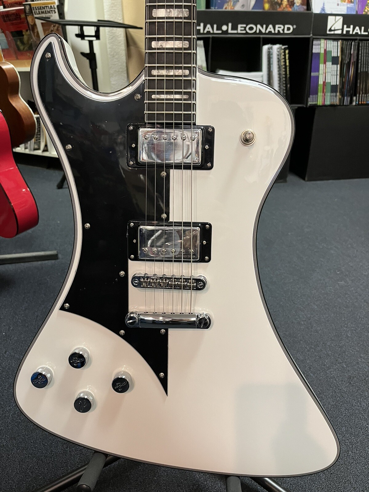 Hagstrom Fantomen Electric White Left Handed Guitar eBay
