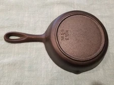 Vintage BSR #3 Cast Iron Skillet, NO.3 6 5/8IN.