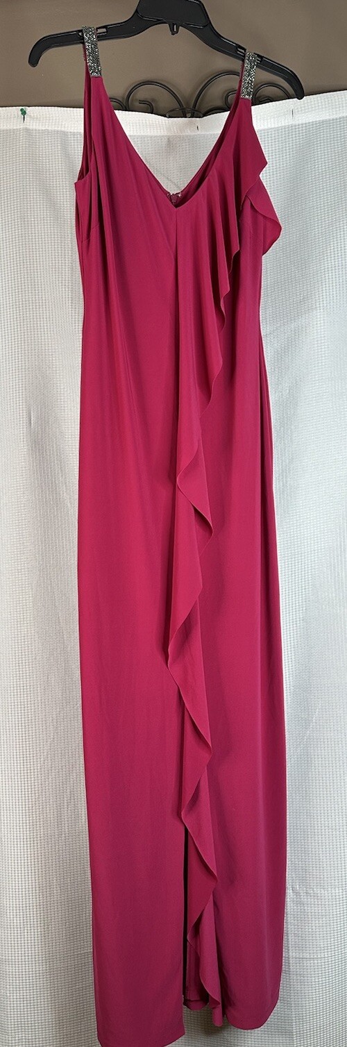NWT Lauren Ralph Lauren LRL Womens Sleeveless Pink Dress Gown Size 6