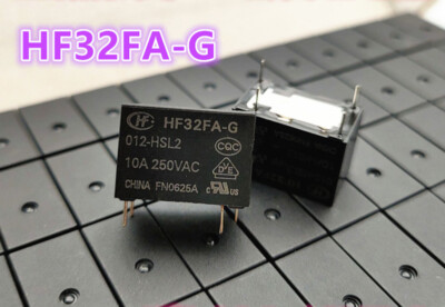 2Pcs HONGFA HF32FA-G-012-HSL2 12VDC Power Relay 4Pins Replace HF32FA-G-012-HS2