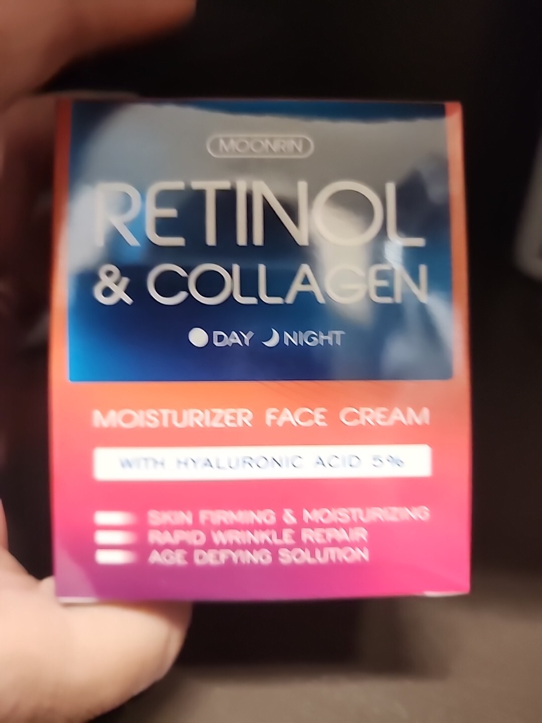 Moonrin Retinol & Collagen Moisturizer Face Cream 1.85 OZ/ 55ml  EXP: 2/26 NEW