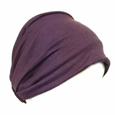 Wrapables Wide Fabric Headband, Purple