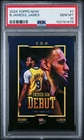 2024/25 Topps Now Card #1 Bronny & Lebron James FATHER/SON DEBUT - PSA 10 Gem!!!