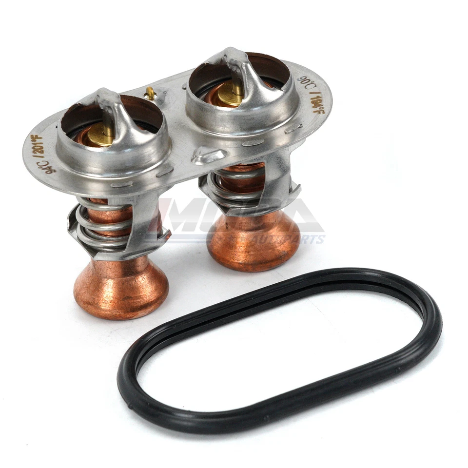 Termostato de refrigerante de motor para 11-22 Ford F-250 F-350 F-450 F-550 Super Duty 6,7 L Foto 4 de 4