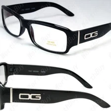 New WB Mens Women Clear Lens Rectangular Frame Fashion Eye Glasses Designer Wrap