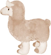 Standing Llama Stuffed Animal Plush Doll Toy Wild Republic 12" L Brown