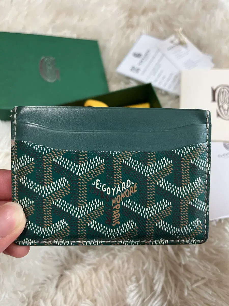 ヴァンガード トルシュ・グリーン　sp Goyard Saint Sulpice Green in Canvas/Calfskin - US