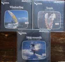 NEUWERTIG - 3 x SPORT Laserdiscs | SKIGYMNAST...