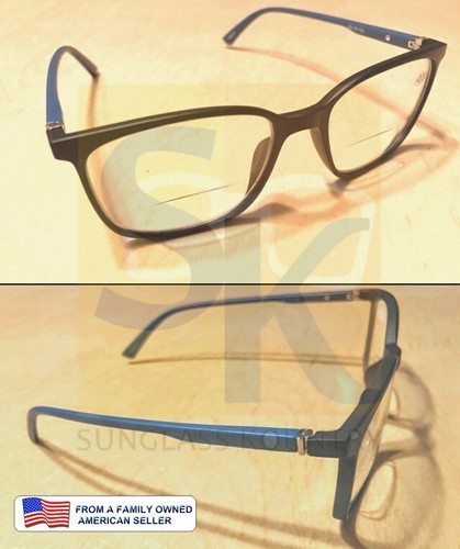 BIFOCAL READING GLASSES FREE STUFF Matte finish THIN COMPOSITE FRAME+125 to +400 - Picture 16 of 25