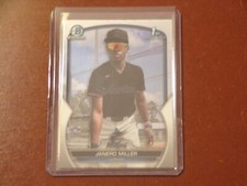 2023 Bowman Chrome Prospects Janero Miller
