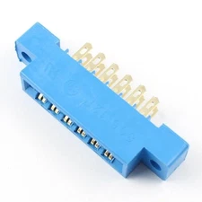1Pcs 805 Series 3.96mm Pitch 2x6 Pin 12 Pin PCB Slot Solder Card Edge Connector