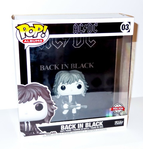 Funko Pop Rocks Angus Young SE B\u0026W | eBay