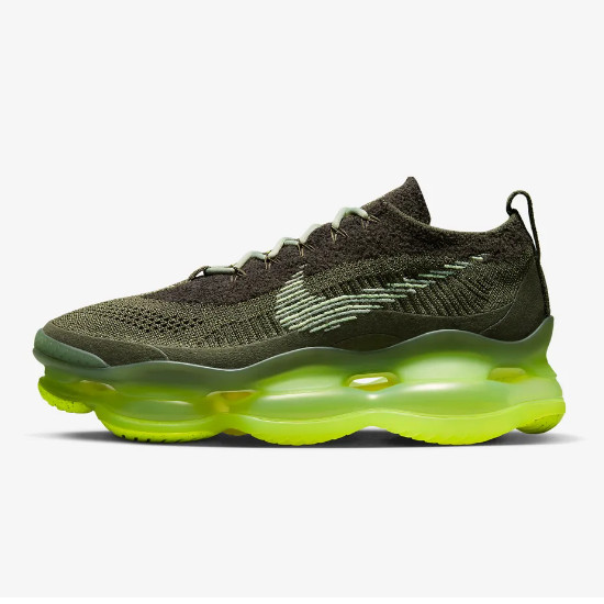Кроссовки Nike Air Max Scorpion FlyKnit Barely Volt (DJ4701-300) доставлены в ускоренном порядке