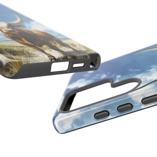 Bull Horns Blue Sky - Phone Ink Cover Case for iPhone, Galaxy, Pixel - 第 200/281 張圖片