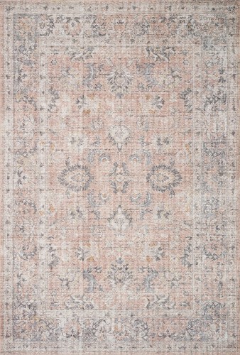 Loloi II Skye Collection SKY-01 Blush/Grey 9'-0" x 12'-0" Area Rug Blush / Grey - Picture 3 of 12