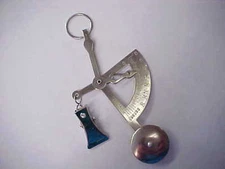 3X Handheld Pocket Silver 90 Degree Postal Scale Grams Scales Up to 4 Ounces