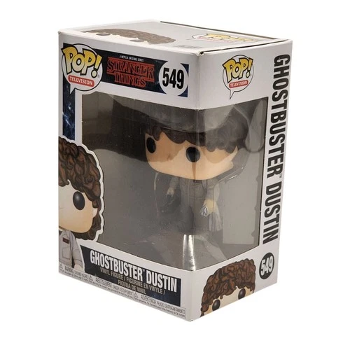 Funko Pop! Vinyl Stranger Things Dustin Henderson Ghostbusters #549