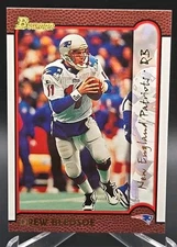 RARE 1999 Bowman Gold Drew Bledsoe #100 #'d/99 NRMT-MT Or Better - NE Patriots