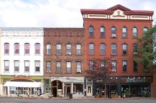 HO Scale Building Background / 2D FLAT "Northampton 04"  Model Railroad