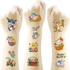 Easter Temporary Tattoos for Kids  Easter themed temporary tattoo stickers  e