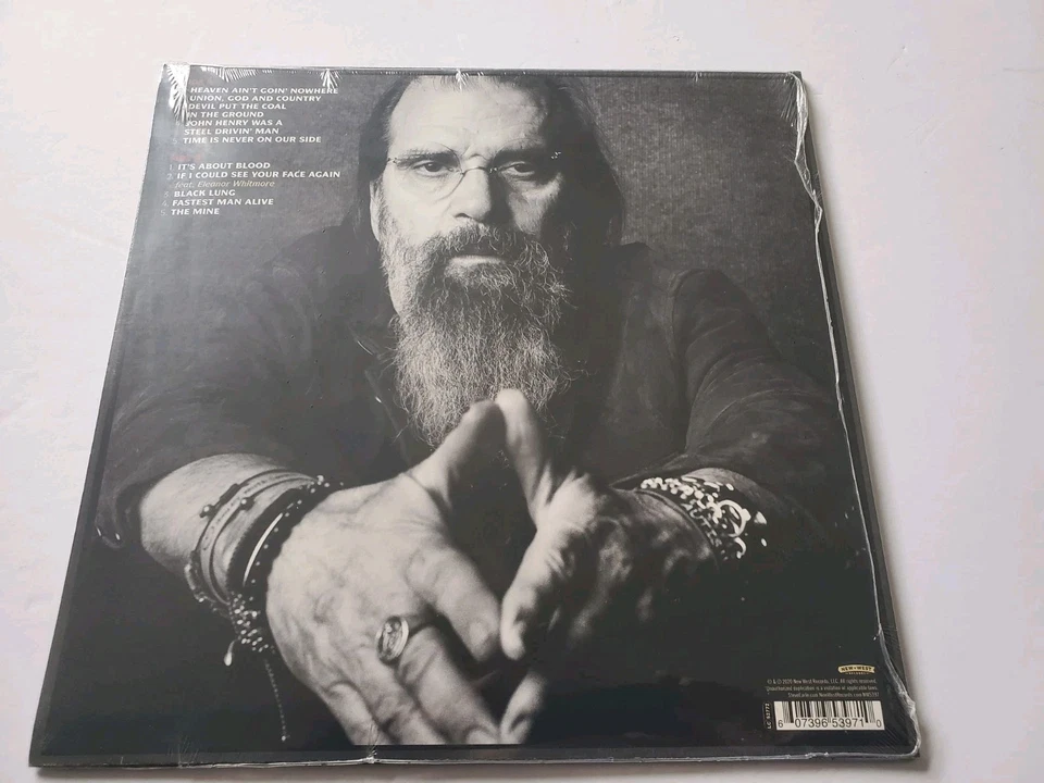 Steve Earle & The Dukes Ghosts Of West Virginia LP Colored Vinyl Ltd Edition NEW - Image 3 of 4