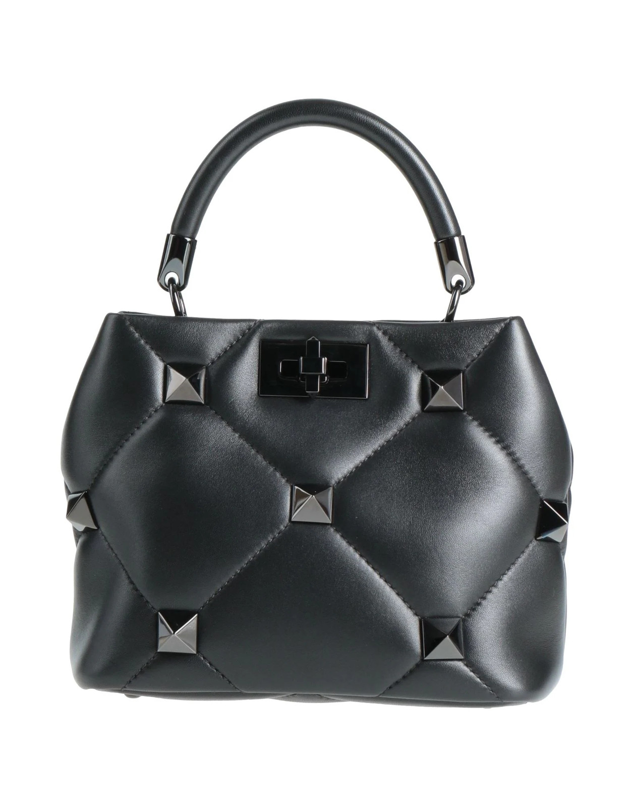Valentino Garavani - Women - Leather Handbag - Black 498590₽