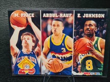 FT% Mark Price Mahmoud Abdul-Rauf Eddie Johnson LL #287 1993-94 Hoops M0109A