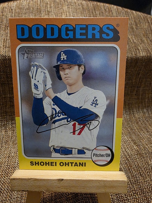 2024 Topps Heritage - Shohei Ohtani #371