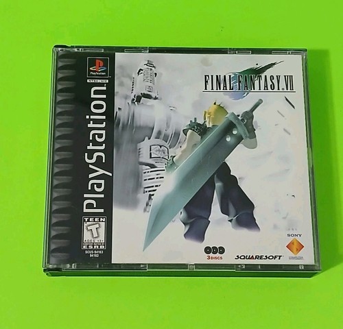 Final Fantasy VII - PlayStation 1 - PS1 - 1997 - Squaresoft ( Tested & Working )
