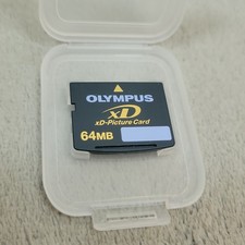 Olympus xD Picture Card 64MB Memory Card Fits Fujifilm TESTED WORKING