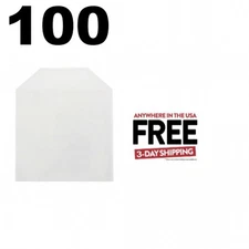100 CPP Clear Plastic Sleeve with Flap  (No Stitches) **1-3 DAYS