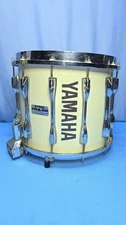Yamaha 12x14" Field Corps Marching Snare Drum Japan MS8014 MS-8014 Piano White