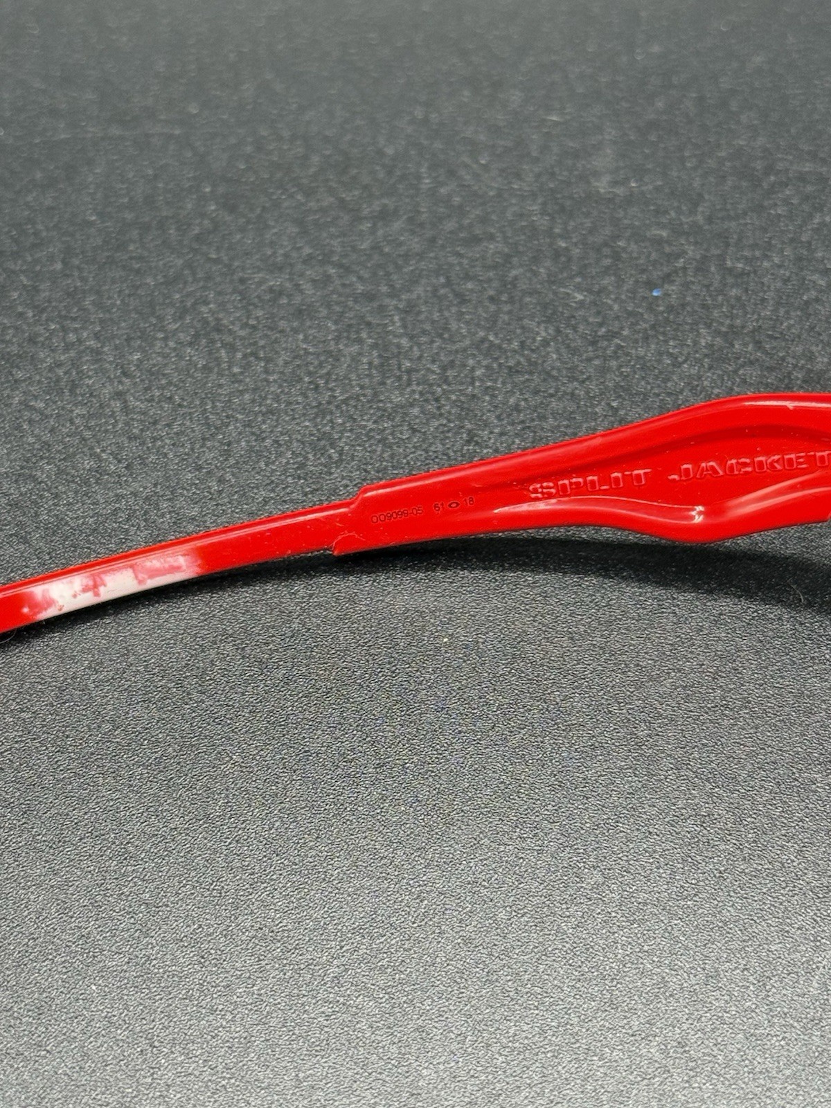 Oakley Split Jacket Polished Red Upper Frame - image 6