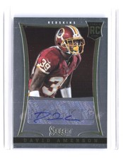 2013 Panini Select David Amerson Rookie Autographs #260 #/499