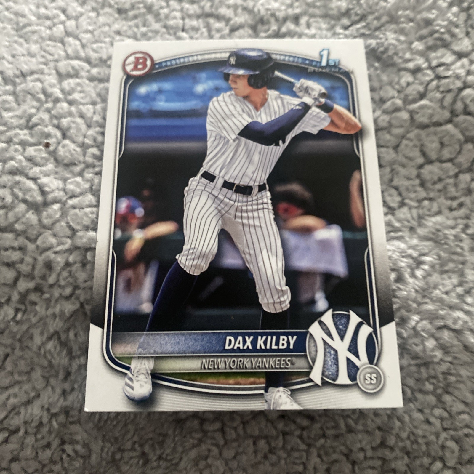2025 Bowman Draft Baseball Dax Kilby NY Yankees 1st Bowman Paper Base #BD-146