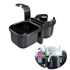 Headrest Backseat Organizer With Cup Holders, 3 in 1 Back Seat Holder With