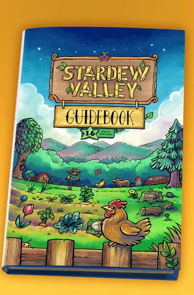 FANGAMER Stardew Valley Guidebook 5th Edition v1.6 2024 Art Book Strategy Guide PC Switch
