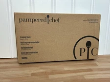 NEW in Opened Box PAMPERED CHEF Extra Freezer Bowl Rack # 100153