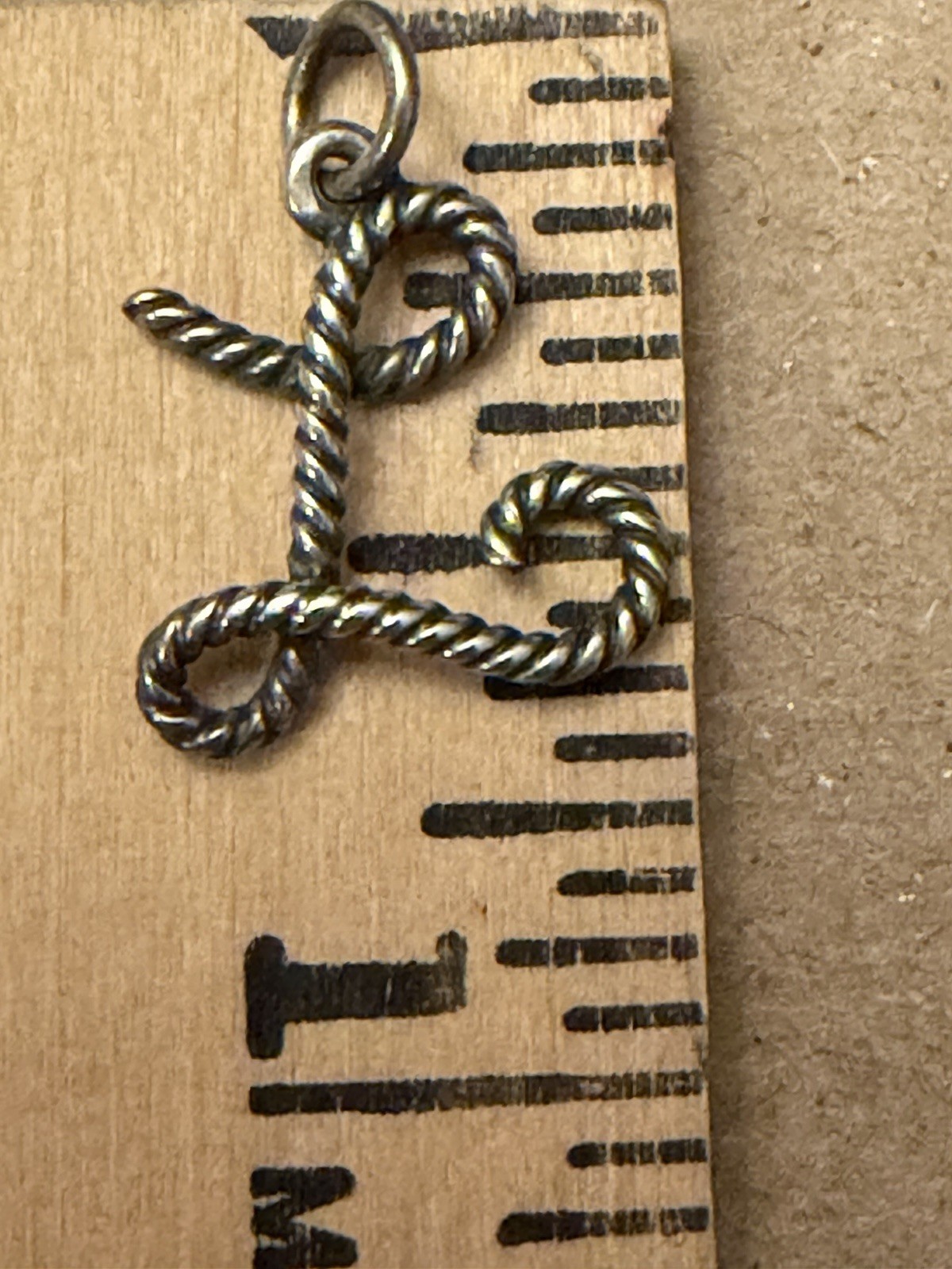 James Avery Rope Initial script “L” - image 3