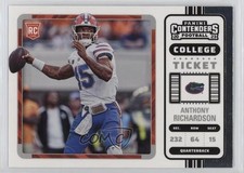 2023 Chronicles Draft Picks Contenders College Ticket Anthony Richardson #4 07x3