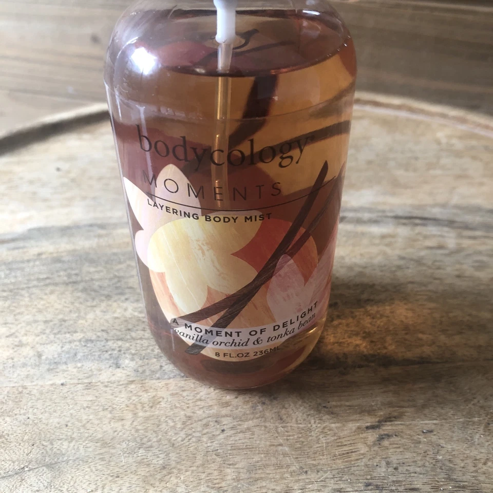 Bodycology Moments Vanilla Orchid & Tonka Bean Body Mist 8 fl oz New - Image 3 of 4