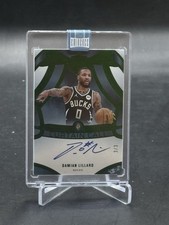 2024 Panini Eminence Damian Lillard Emerald Diamond Gem Auto 3/3 Bucks 1/1
