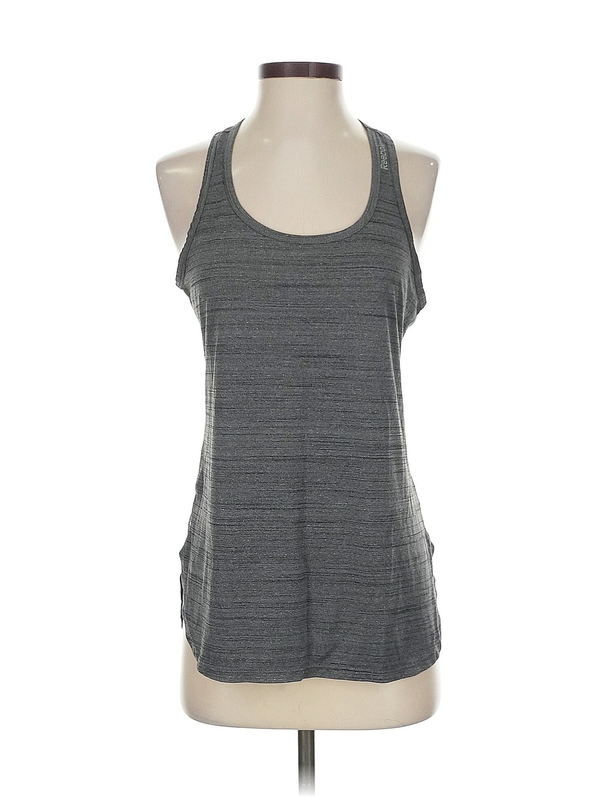 Reebok Women Gray Tank Top S