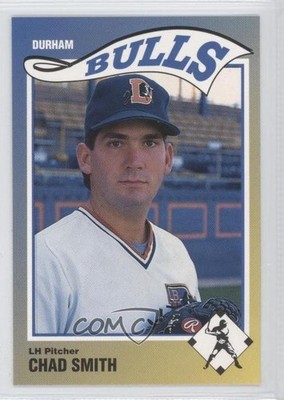 1990 Sportsprint Herald-Sun Durham Bulls Chad Smith #23 0n0