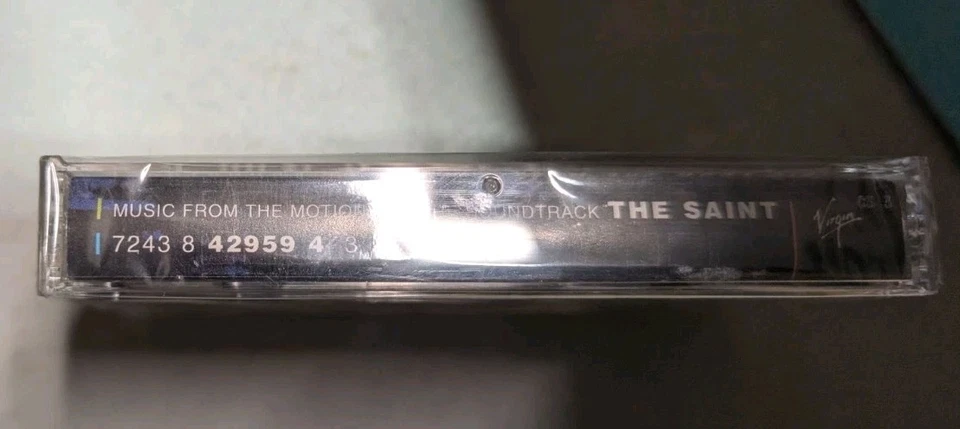 The Saint Soundtrack Cassette Tape David Bowie & Oribital Daft Punk Moby NEW - Image 3 of 4